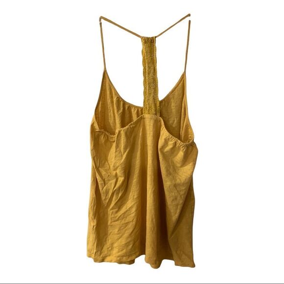 Joe Fresh tank top yellow, medium EUC - Picture 2 of 2
